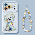 Cute Maltese Dog iPhone Case | Kawaii & Abstract Aesthetic Phone Cover